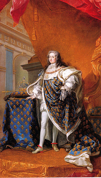 Portrait of Louis XV of France